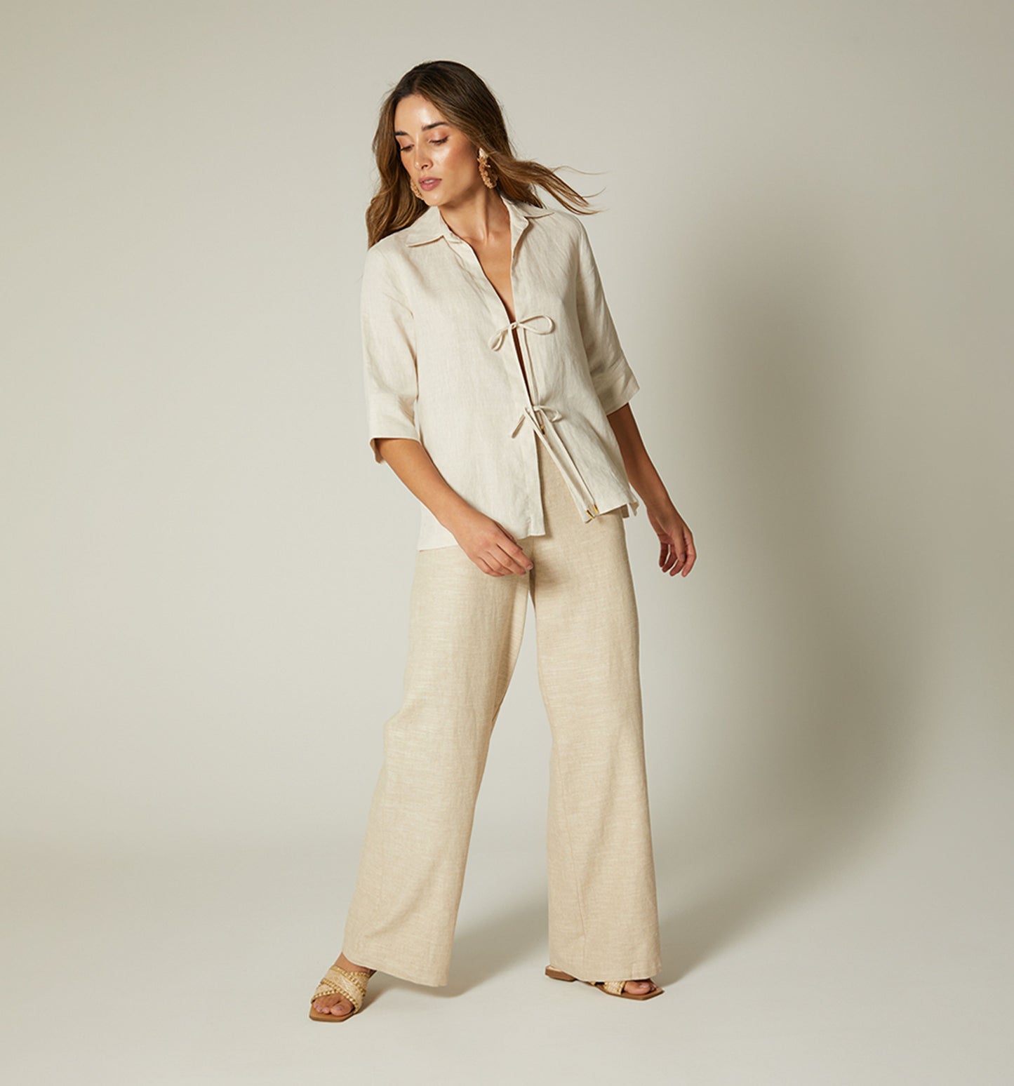 Bluson manga 3/4 con amarres