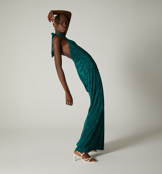 Conjunto pantalon palazo y halter