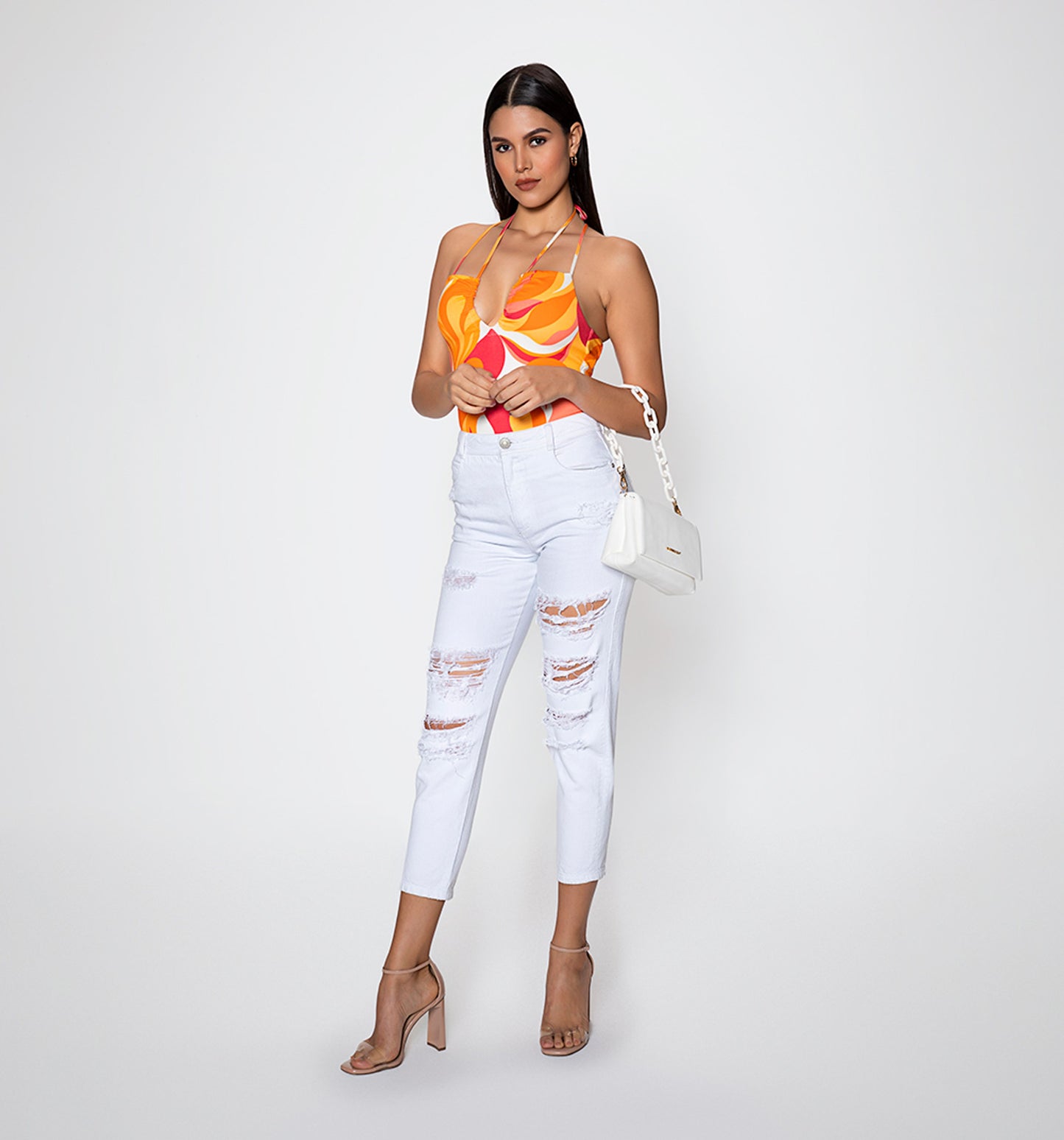 Jean girlfriend basico kendall tiro alto